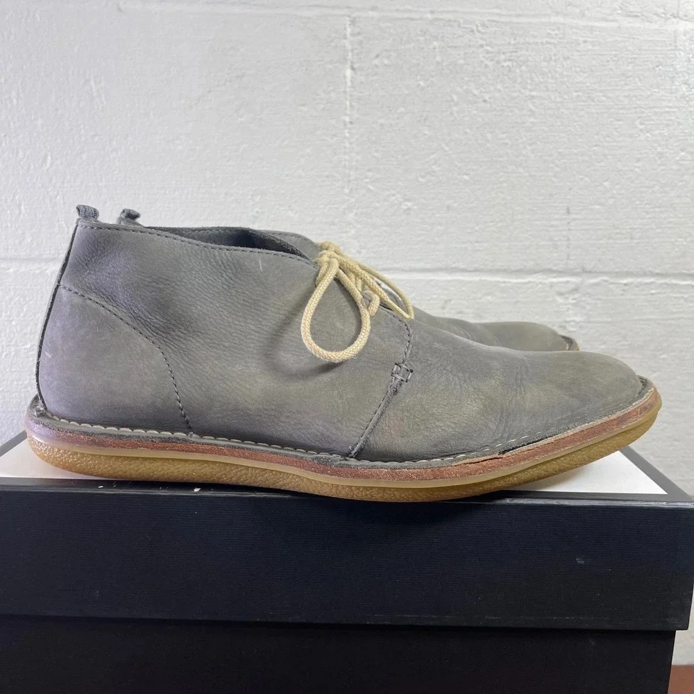 Cole Haan Grantland Chukka Boots Mens 11.5 M Grey Leather Desert Boots C14271